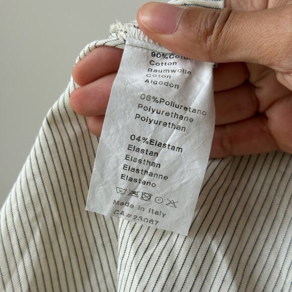 Vintage Italian mixed-fabric sleeveless patchwork tunic vest (Medium) - Picture 7 of 9